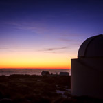 Sunrise over the MONS Telescope
