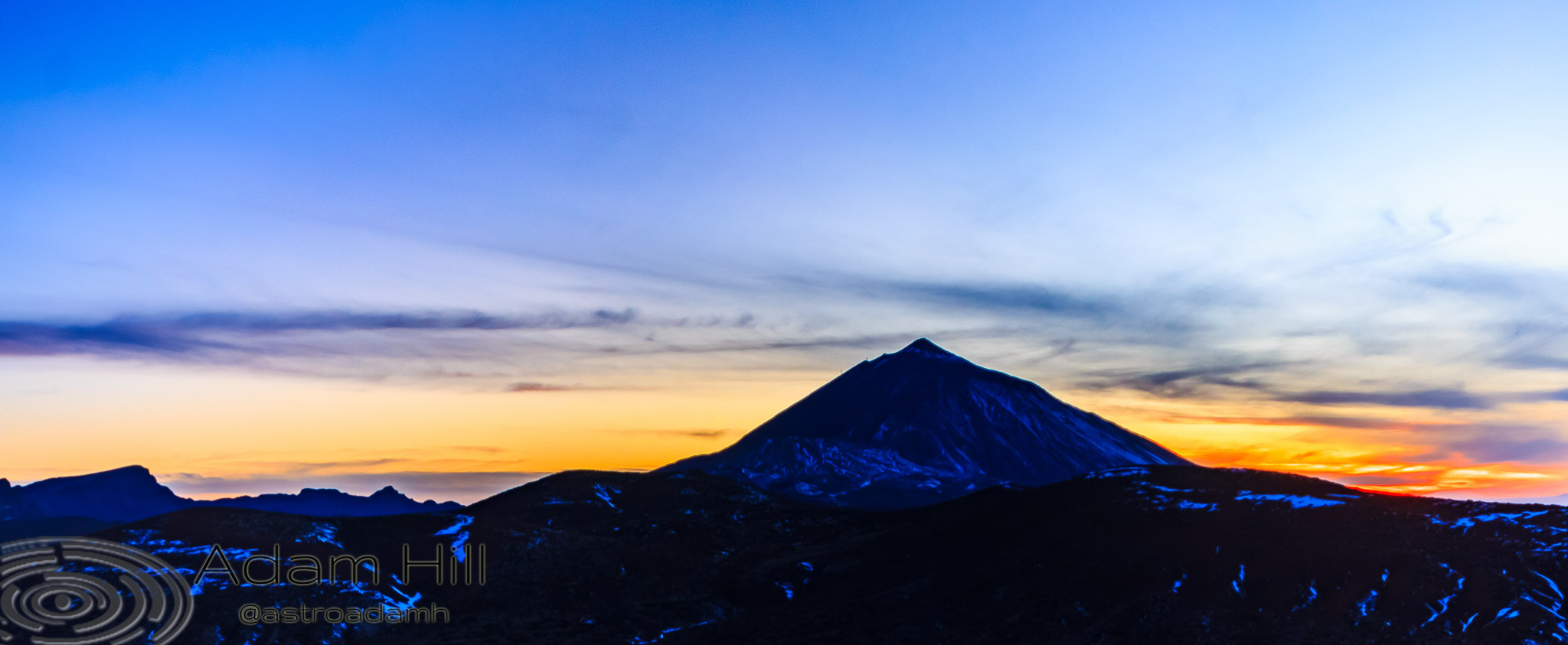 Sunset over Teide